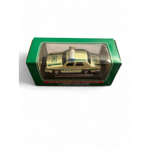 Hess Trucks 2003 Miniature Patrol Car 2006 Miniature 18 Wheeler & Racer NEW - Picture 3 of 5